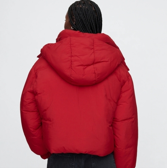 New GAP Duvet Wrap Puffer Jacket - Picture 2 of 15